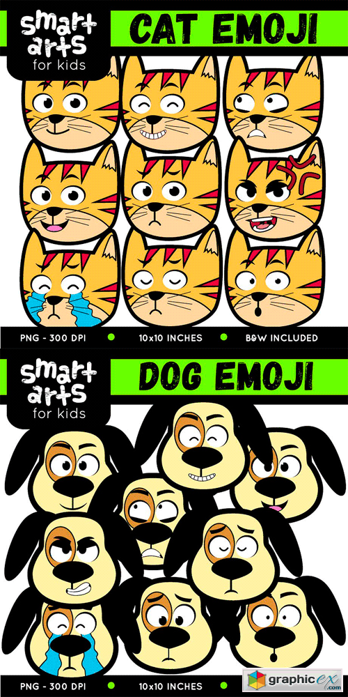 Animal Emoji COLOSSAL Bundles