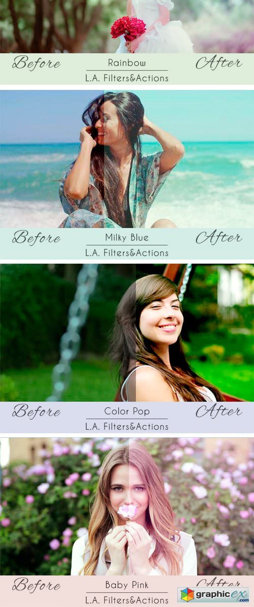 Spring - Photoshop Actions