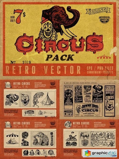 Retro Circus Pack