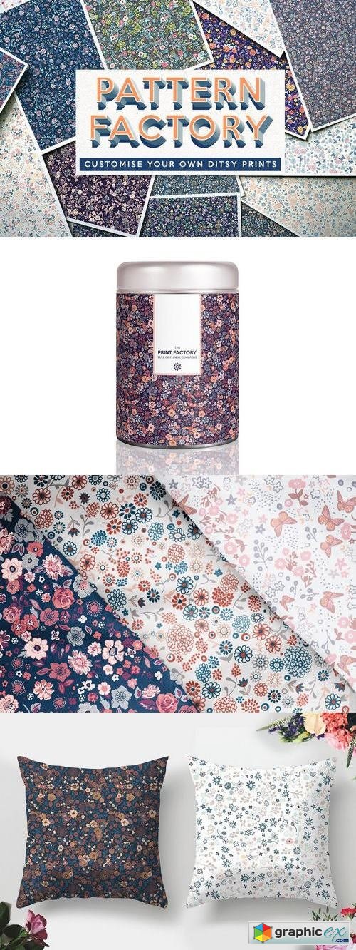 The Pattern Factory - Ditsy Florals