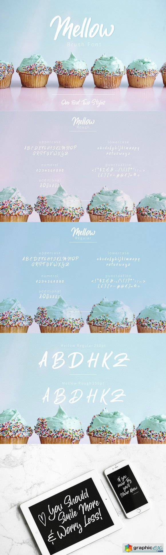 Mellow Brush Font Two Styles