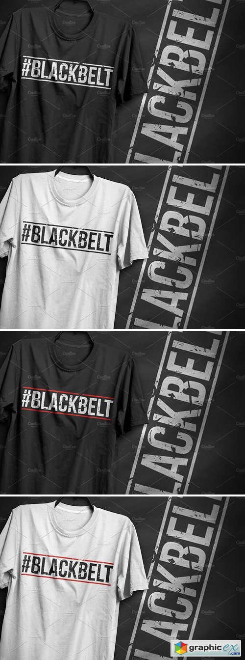 Blackbelt - T-Shirt Design 2