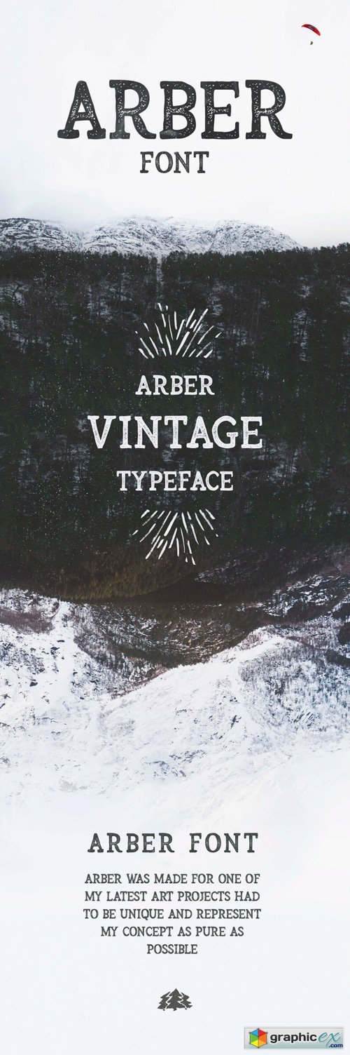 Arber Vintage Typeface