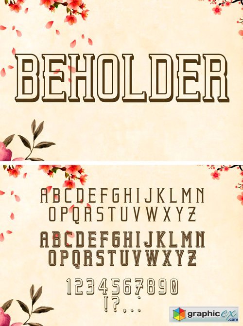 Beholder Font