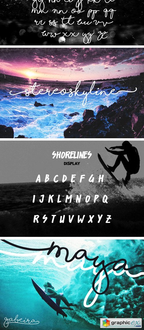 Shorelines Typeface