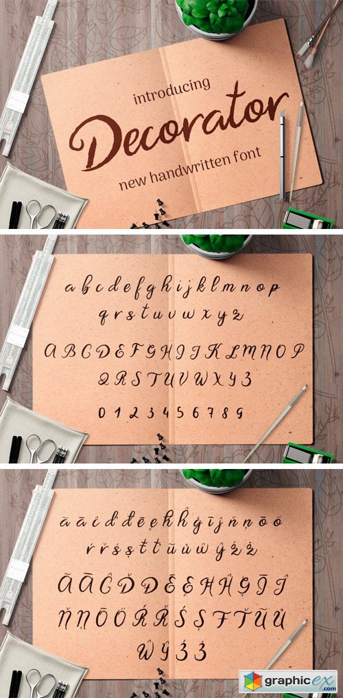 Fontbundles - Decorator Font