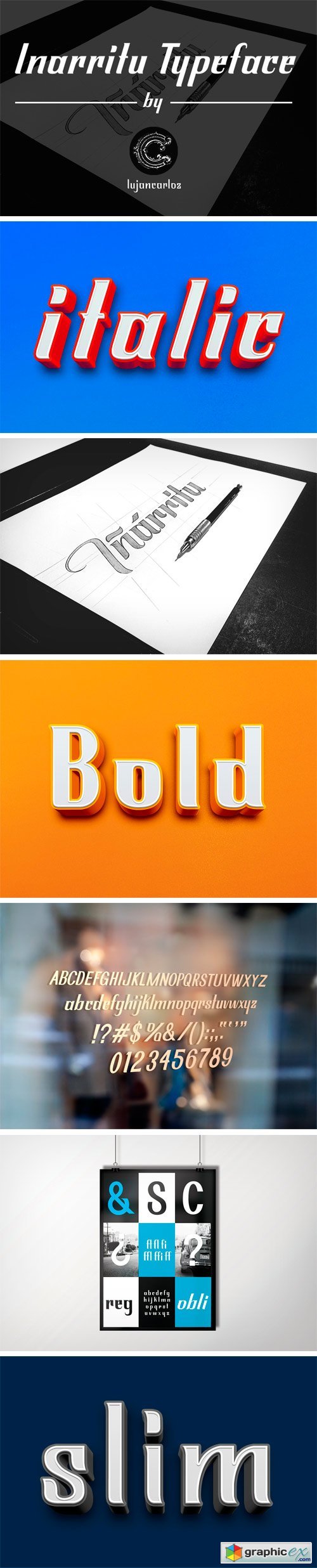 Inarritu Typeface