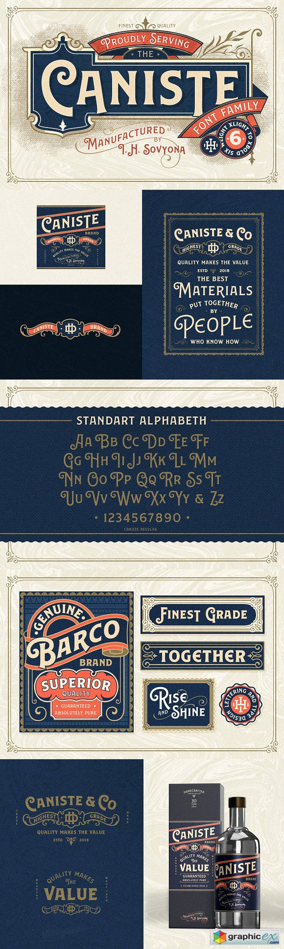 Caniste Font Family