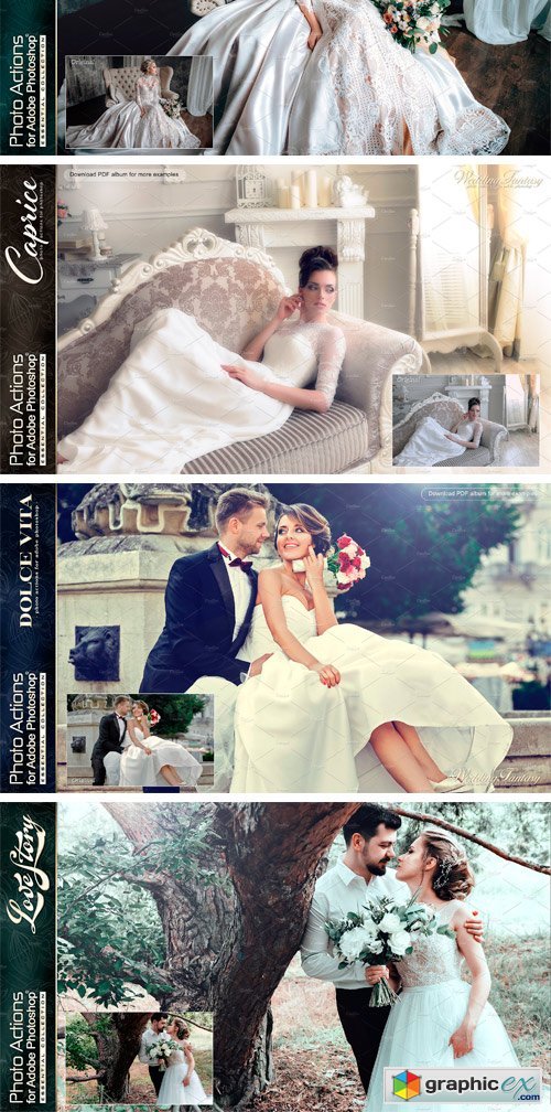 Actions for Photoshop / Wedding 2174196