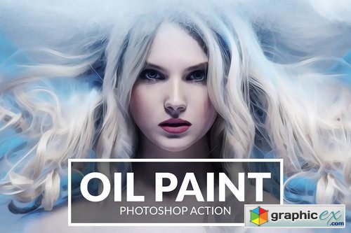 Oil Paint Photoshop Action 2273491