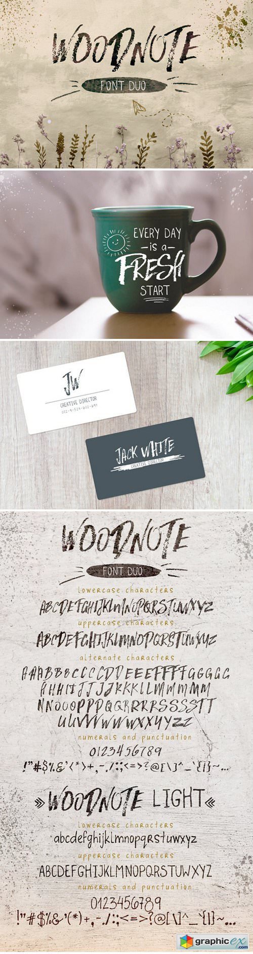 Woodnote Font Duo