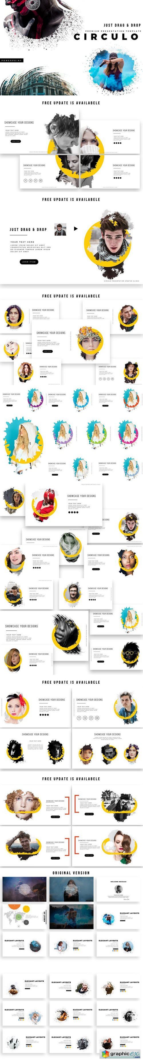 CIRCULO PowerPoint Template