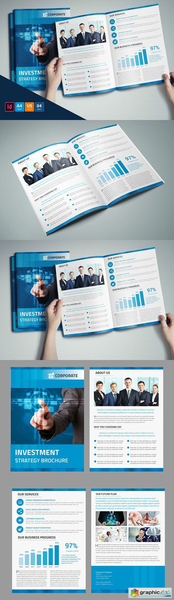 Bi-Fold Corporate Brochure
