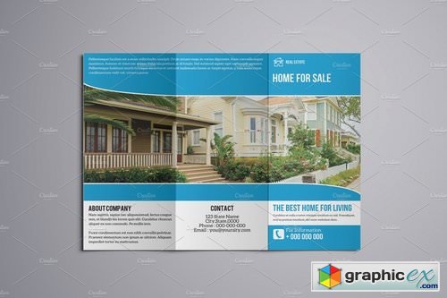 Trifold Real Estate Brochure V767