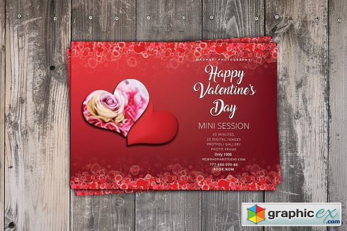 Valentines Day Mini Session Card 2225219