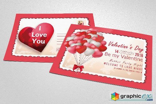 Valentine's Day Postcards 2174621