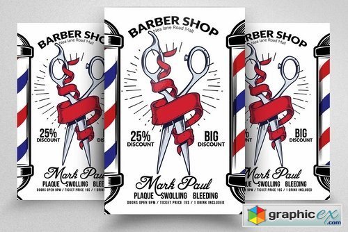 Barber Shop Flyers 2234585