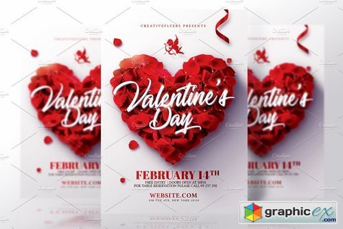 Valentines Day Flyer 2279697