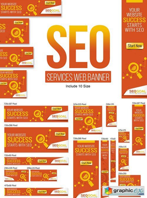 SEO Services Web Banners & Ads
