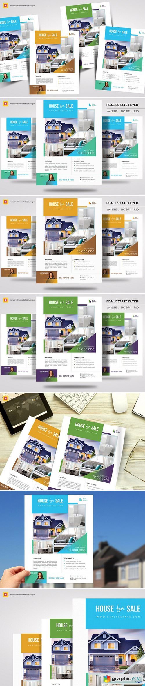 Real Estate Flyer Template 2227521