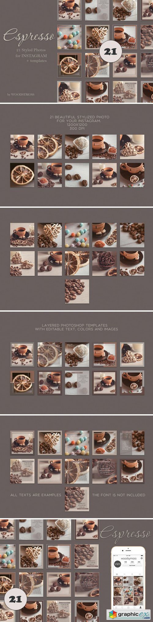 "Espresso" Photos + templates