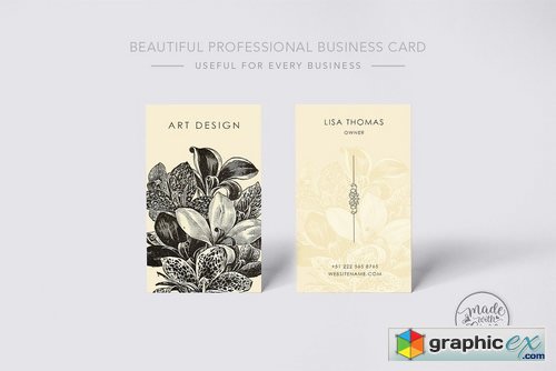 Beautiful creative art business Card 2297617