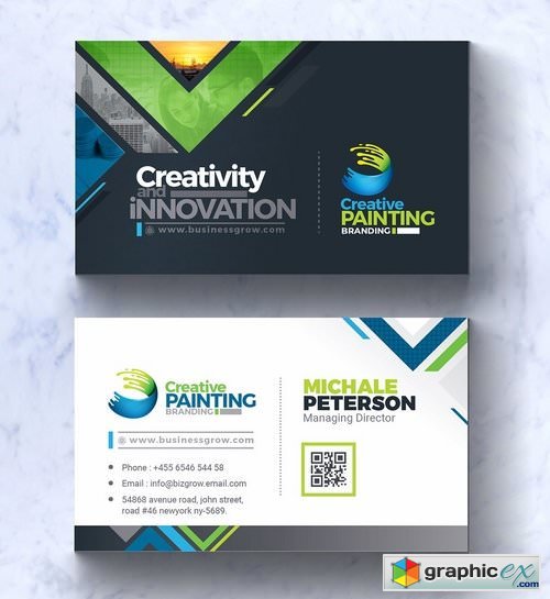Creative Painting Business Card