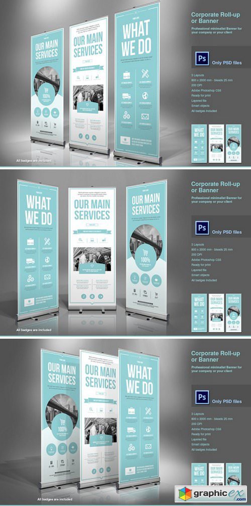 Business Roll-Up Banner 2277512