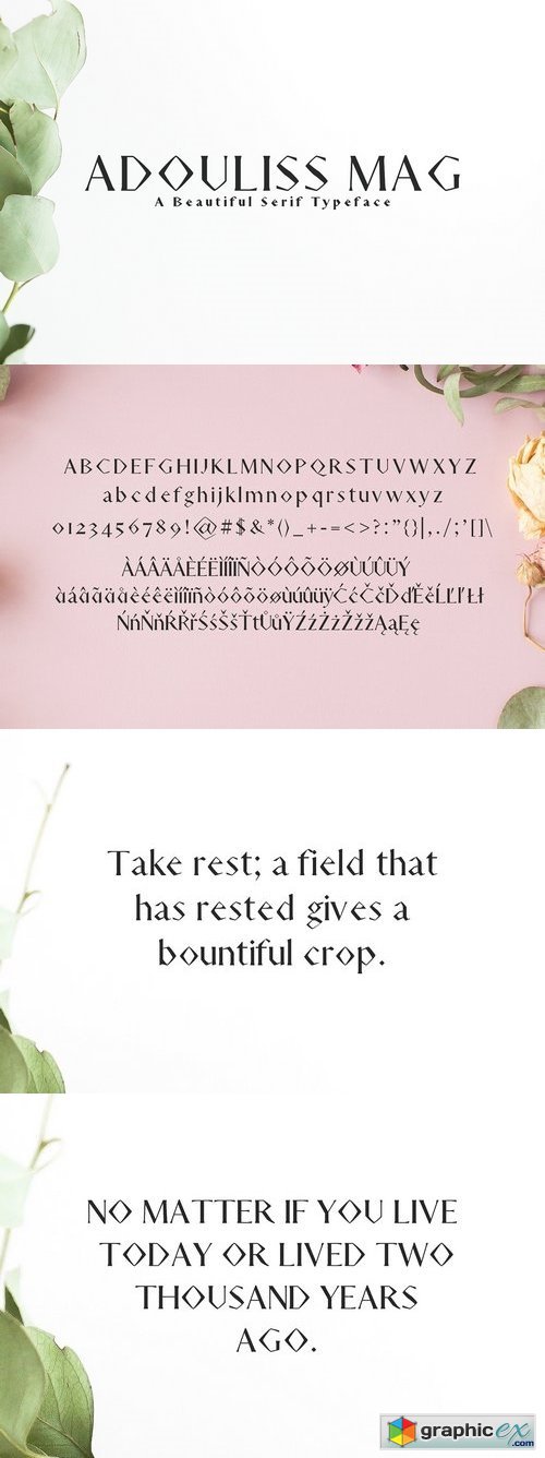 Adouliss Mag Serif 9 Font Family