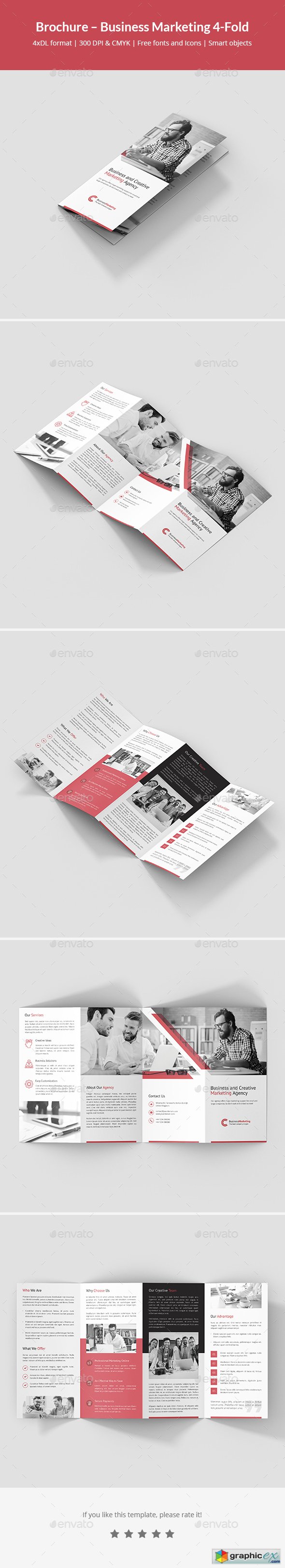 Brochure  Business Marketing 4-Fold