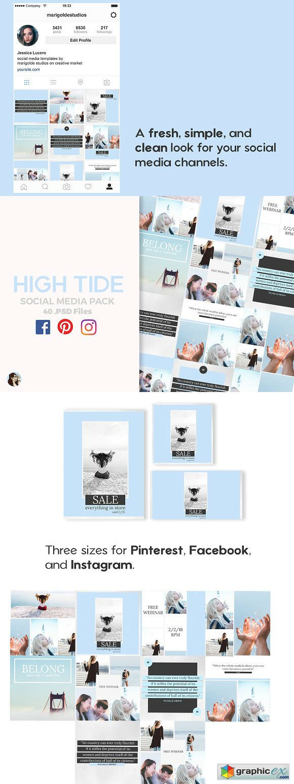High Tide Social Media Pack
