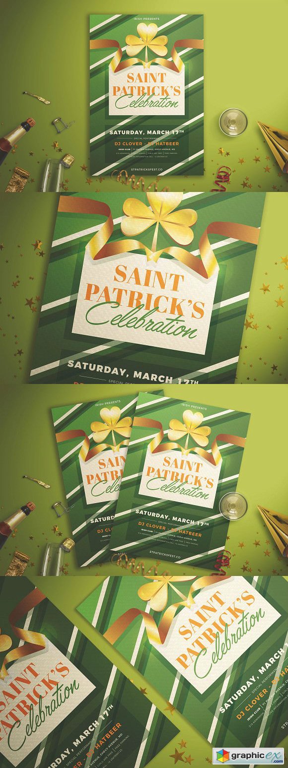 St Patricks Celebration Flyer