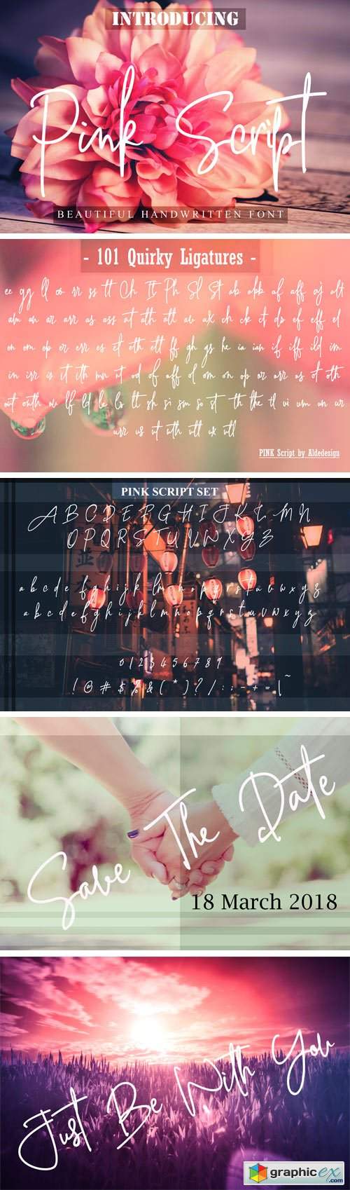 Fontbundles - Pink Script