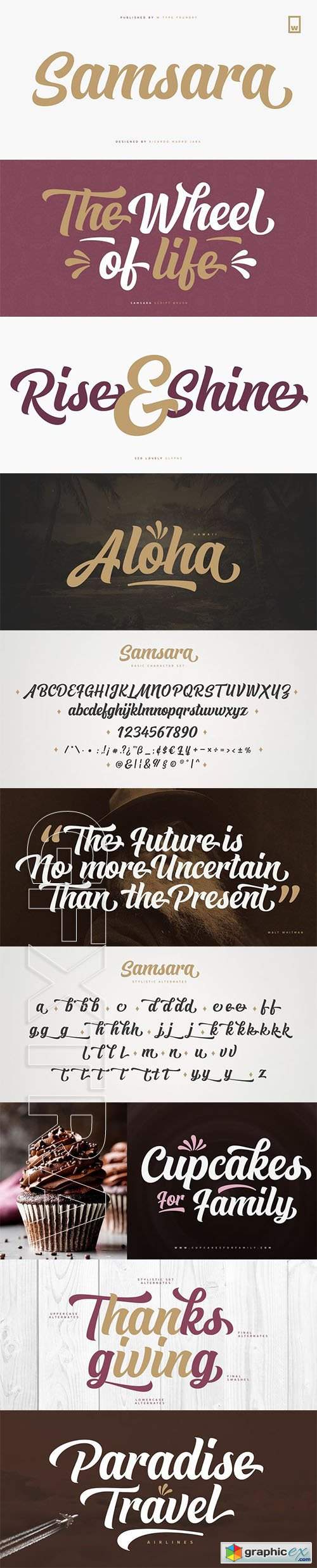 Samsara font family