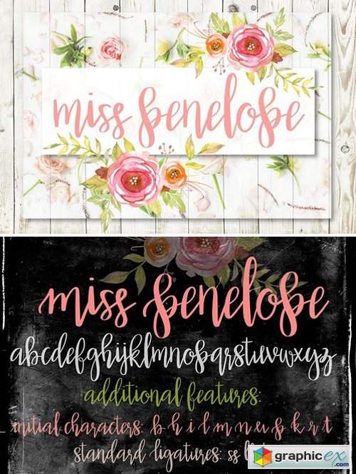 Miss Penelope Script Font