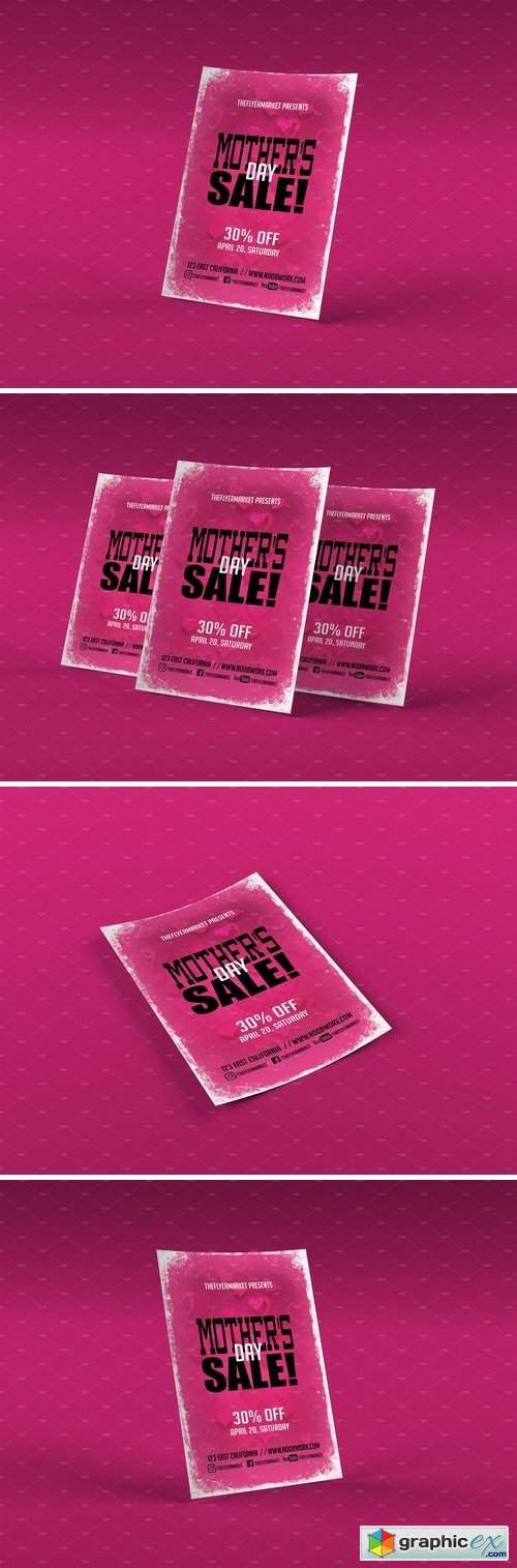 Mother’s Day Sale Flyer Template