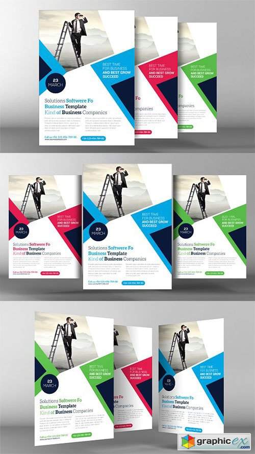 IT and Software Flyer Template