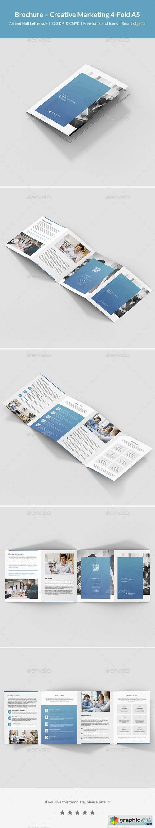 Brochure – Creative Marketing 4-Fold A5