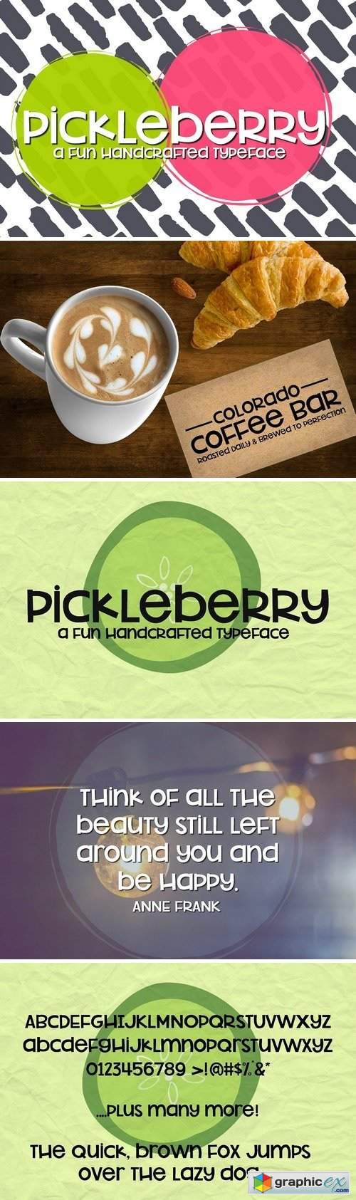 NEW!! Pickleberry Font