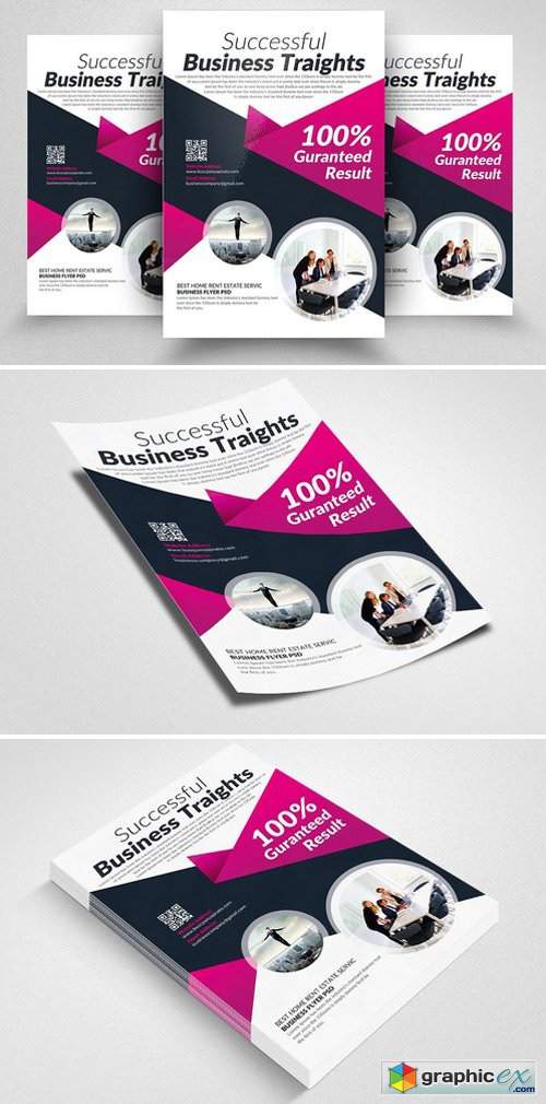 Creative Idea Business Flyer Temp
