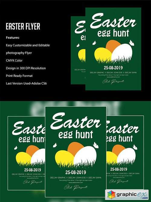Easter Flyer Template 2370126