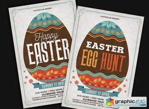 Easter Egg Hunt Flyer 2324895