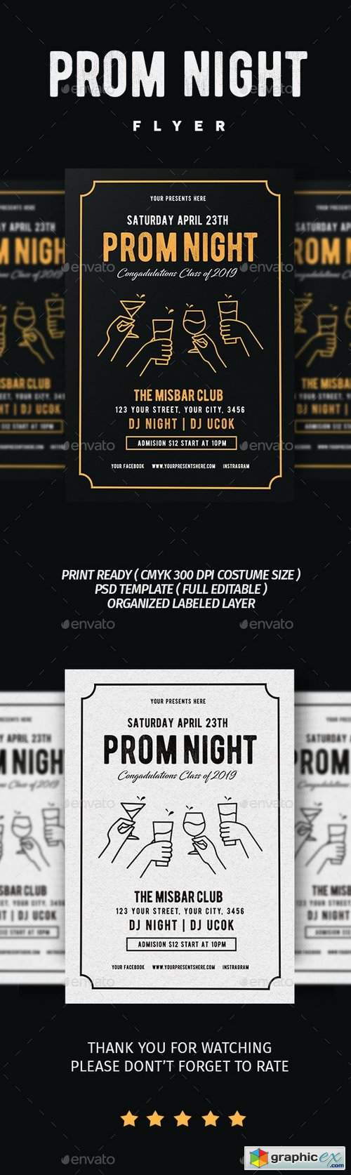 From Night Party Flyer