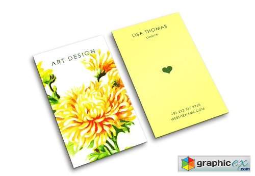 Beautiful Creative Art Business Card 2297634