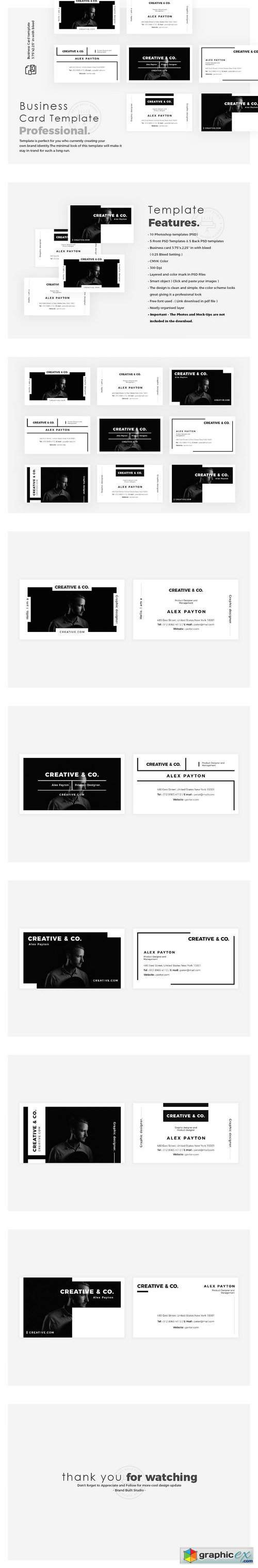 Professional look Business Card Pack