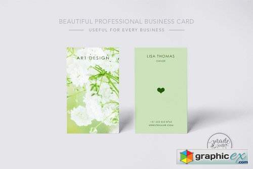 Beautiful Creative Art Business Card 2297678