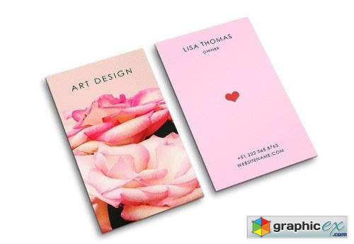 Beautiful Creative Art Business Card 2297699