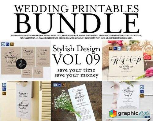 Wedding Printables Bundle Style. 9