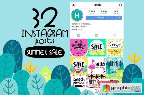 32 Instagram Post-SUMMER Sale