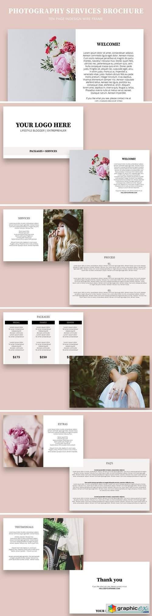 Photography Services Brochure